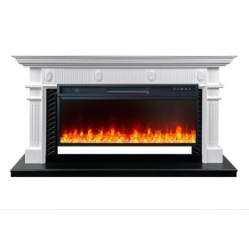 Каминокомплект Carlyle Белый с очагом Royal Flame Vision 42 LED