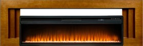 Каминокомплект Line 60 Орех с очагом Royal Flame Vision 60 LED