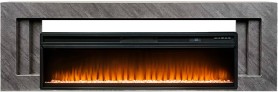 Каминокомплект Line 60 Concrete (Разборный) Серый бетон с очагом Royal Flame Vision 60 LED