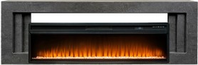 Каминокомплект Line 60 Dark Grey (Разборный) Темный серый с очагом Royal Flame Vision 60 LED