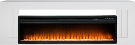 Каминокомплект Line 60 (Разборный) Белый (Высота 645 мм) с очагом Royal Flame Vision 60 LED