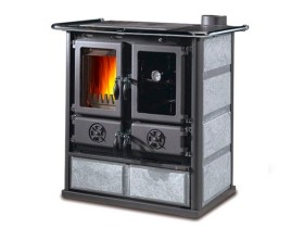 Отопительно варочная печь La Nordica Rosetta BII Liberty PT (в камне)