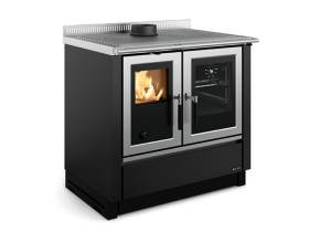 Отопительно варочная печь La Nordica VENEZIA NERO ANTRACITE (черный)