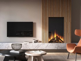 Очаг British Fires New Forest Tall Deluxe Knightwood
