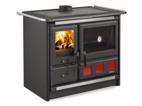 Отопительно варочная печь La Nordica ROSA XXL 16 STEEL NERO ANTRACITE (черный)