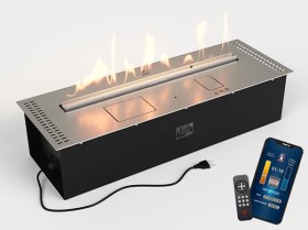 Биокамин LuxFire Good Fire 800 RC INOX