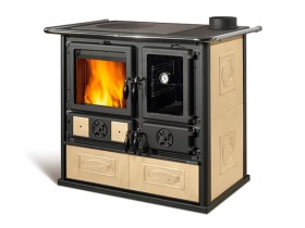 Отопительно варочная печь La Nordica Rosa 4.0 Liberty Pietra (бежевый)