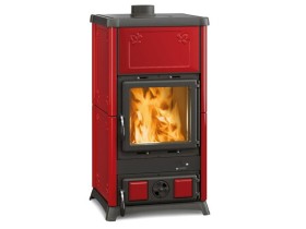 Отопительно варочная печь La Nordica Fedora 16 Bordeaux (бордовый)