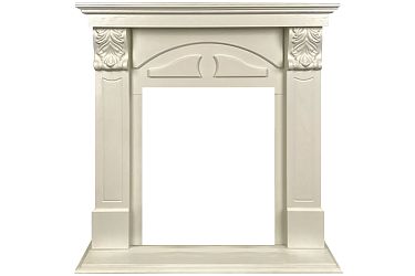 Портал Dublin (деревянный) RUSTIC (Разборный) - Слоновая кость - под очаги Royal Flame