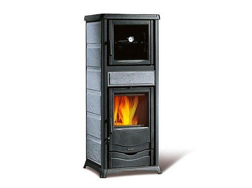 Печь-камин La Nordica Termorosella Plus Forno DSA 4,0 Petra (в камне)