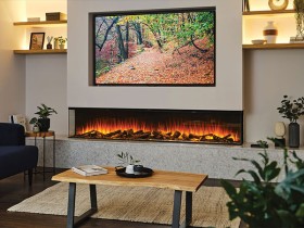 Очаг British Fires New Forest 2400 with Deluxe Real logs