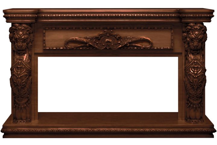 Портал Windsor 42 - Темный дуб - под очаги Royal Flame