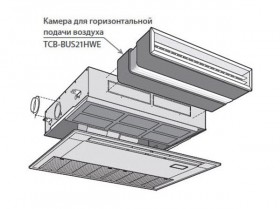 Камера для горизонтальной подачи воздуха TCB-BUS21HWE