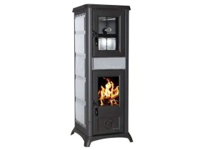 Печь-камин La Nordica Gemma Forno 5.0 Pietra (серый камень)