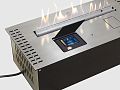 Биокамин LuxFire Good Fire 1100 RC INOX. Фото 3