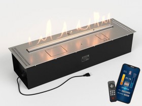 Биокамин LuxFire Good Fire 900 RC INOX