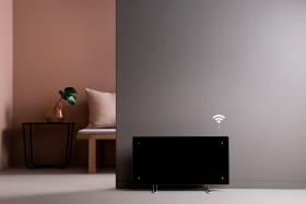 Электрический конвектор ADAX CLEA H 12 KWT Жемчужно-чёрный
