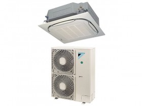 Кассетный кондиционер Daikin FCQG100F/RR100BV/W