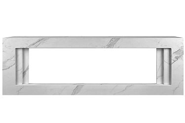 Портал Line 60 SFT White Marble (Разборный) - Белый мрамор - под очаги Royal Flame