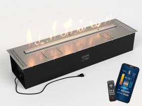 Биокамин LuxFire Good Fire 1000 RC INOX