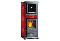 Печь-камин La Nordica Rossella Plus Forno EVO Liberty Bordeaux (бордовый). Фото 1