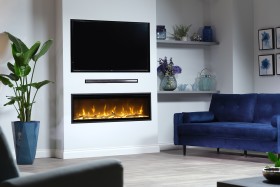 Электрический очаг Dimplex Ignite Evolve 74" EVO1800 с поленьями