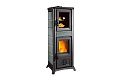 Печь-камин La Nordica Gemma Forno 165 Petra (серый камень). Фото 1
