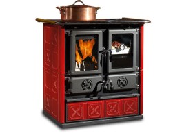 Отопительно варочная печь La Nordica Rosetta 16 Maiolica Bordeaux (бордовый)
