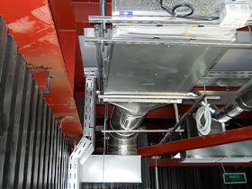 Примеры выполненного монтажа вентиляции в производственных помещениях 