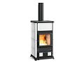 Отопительно варочная печь La Nordica Concita 16 Bianco Infinity (белый). Фото 3