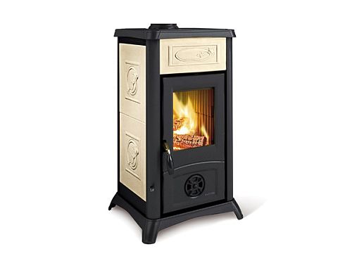 Печь-камин La Nordica GEMMA LEAN CERAMICA LIBERTY PANN (бежевый)