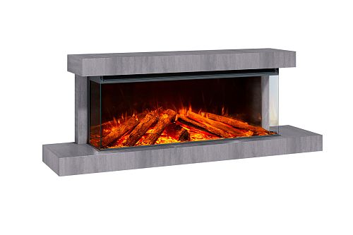 Очаг La Nordica Lumen 1200 с декоративной панелью PIETRA