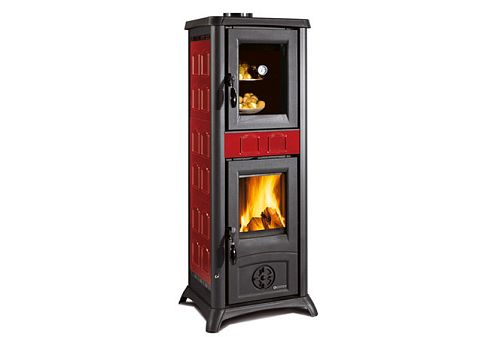 Печь-камин La Nordica Gemma Forno 165 Ceramica Elegance Bordeaux (бордовый)