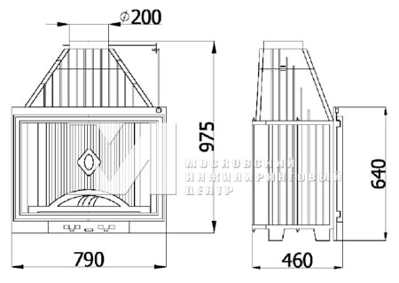 Габариты Kawmet W8